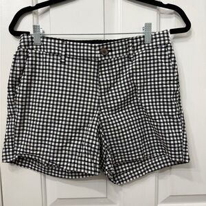 Old Navy Black and White checkered Shorts